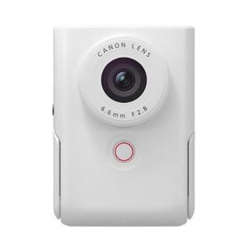 【長期5年保証付】CANON キヤノン PowerShot V10 WH ホワイト ポケットサイズ Vlogカメラ PSV10WH