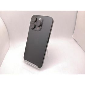 【中古】【赤ロム保証あり】Apple au 【SIMフリー】 iPhone 16 Pro 1TB ブラックチタニウム MYN83J/A【三宮駅前】保証期間１ヶ月【ランクB】