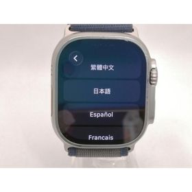 【中古】Apple Apple Watch Ultra2 49mm Cellular チタニウムケース/ブルーアルパインループ(M) MREP3J/A【三宮駅前】保証期間１ヶ月【ランクB】