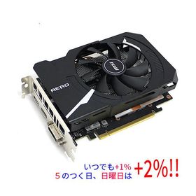 【中古】MSI製グラボ GeForce GTX 1660 AERO ITX 6G OC PCIExp 6GB【いつでも+1％！5のつく日と日曜日は+2%！】 爆買