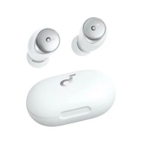 Anker Soundcore Space A40（完全ワイヤレスイヤホン）最大50時間再生 / 小型軽量 / ウルトラノイズキャンセリング 2.0 / ハイレゾ / LDAC / マルチポイント対応 / ワイヤレス充電 / 外音取り込み / マイク内蔵 / PSE技術基準適合 ホワイト