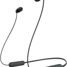 【新品】1週間以内発送 ソニー ワイヤレスイヤホン WI-C100:Bluetooth対応/25時間スタミナ/IPX4防滴/DSEE搭載 ブラック WI-C100 BZ