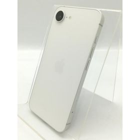 【中古】Apple docomo 【SIMフリー】iPhone 16e 128GB ホワイト MD1R4J/A【秋葉4号】保証期間１ヶ月【ランクB】