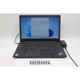 ノートパソコン Lenovo ThinkPad E590 Core i3 8145U 2.1GHz/8GB/256GB(SSD)/15.6W/FWXGA(1366x768)/Win11