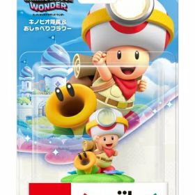 【新品】【amiibo】amiibo キノピオ隊長&おしゃべりフラワー（スーパーマリオシリーズ）[お取寄せ品]