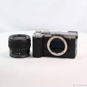 〔中古〕SONY(ソニー) α7C II ズームレンズキット シルバー ILCE-7CM2L S〔251-ud〕