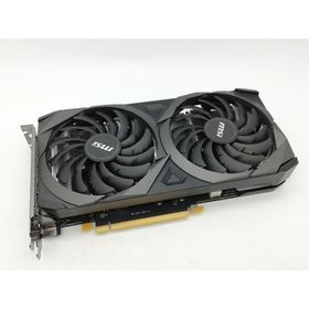 【中古】MSI GeForce RTX 3060 VENTUS 2X 12G OC RTX3060(LHR)/12GB(GDDR6)/PCI-E【秋葉2号】保証期間１週間