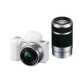 SONY VLOGCAM ソニー ZV-E10YW Vlogカメラ α Eマウント ダブルズームレンズキット ホワイト 4548736128644 新品