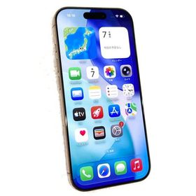 中古 Apple iPhone16 Pro 128GB デザートチタニウム MYMX3J／A SIMフリー