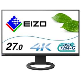 ナナオ 液晶ディスプレイ 27型/3840×2160/USB Type-C、DisplayPort、HDMI/ブラック/スピーカー：あり EV2740S-BK