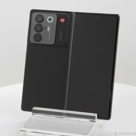 【中古】ワイモバイル nubia Fold 256GB ブラック ZESCN1 Y!mobile SIMフリー 【258-ud】