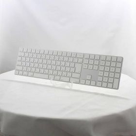 〔中古〕Apple(アップル) Magic Keyboard (テンキー付き) MQ052J／A シルバー〔377-ud〕