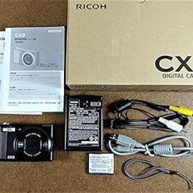 【中古】RICOH デジタルカメラ CX3 ブラック CX3BK