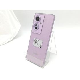 【中古】Oppo 国内版 【SIMフリー】 OPPO Reno11 A コーラルパープル 8GB 128GB CPH2603【ECセンター】保証期間１ヶ月【ランクA】