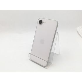 【中古】Apple 国内版 【SIMフリー】 iPhone 16e 512GB ホワイト MD274J/A【ECセンター】保証期間１ヶ月【ランクA】