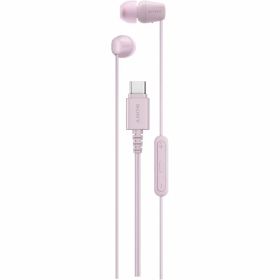 ソニー(SONY) IER-EX15C PZ ピンク/タイプc/イヤホン/Type-C/イヤホン/有線/バランスの良い音質/小型/リモコン操作 / 4色 / マイク付き/通話可能/クリアな音質 / コード長1.2m / リモコン操作/ソニー独自開発ドライ