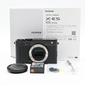 FUJIFILM X-E5 ボディ ブラック ショット数 1781回 極上品