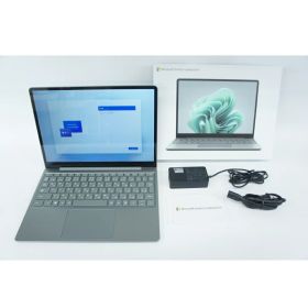 Microsoft(マイクロソフト) [中古B](2553700014481)Surface Laptop Go 3 XK7-00010 セージ 店頭展示機 (Core i5-1235U/8GB/256GB/12.4インチ/Office/Win11)