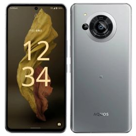【中古】Bランク【やや傷や汚れあり】 SIMフリー A202SH SHRAP AQUOS R7 シルバー 利用制限〇(白ロム) 送料無料