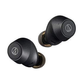 オーディオテクニカ ノイズキャンセリング機能搭載 完全ワイヤレスBluetoothイヤホン（マットブラック） ATH-CKS30TW+BK audio-technica