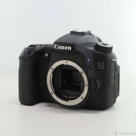 〔中古〕Canon(キヤノン) EOS 70D W (2020万画素／SDXC)〔262-ud〕