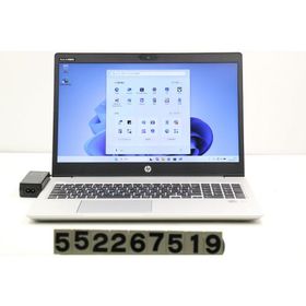 ノートパソコン hp ProBook 450 G7 Core i5 10210U 1.6GHz/8GB/256GB(SSD)/15.6W/FWXGA(1366x768)/Win11
