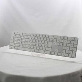 〔中古〕Apple(アップル) Magic Keyboard (テンキー付き) MQ052J／A シルバー〔262-ud〕