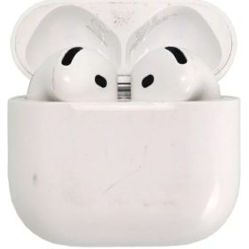 【Apple】アップル『完全ワイヤレスイヤホン / アクティブノイズキャンセリング搭載 AirPods 4』MXP93J/A 2024年9月発売 音響機器 1週間保証【中古】