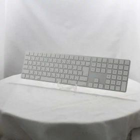 【中古】Apple(アップル) Magic Keyboard (テンキー付き) MQ052J／A シルバー 【198-ud】