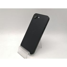 【中古】Apple 楽天モバイル 【SIMフリー】 iPhone 16e 256GB ブラック MD1T4J/A【広島】保証期間１ヶ月【ランクA】