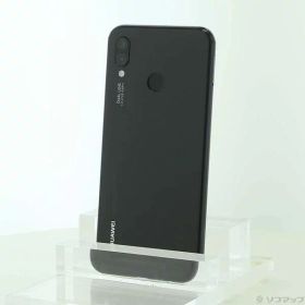 【中古】HUAWEI(ファーウェイ) HUAWEI P20 lite 32GB ミッドナイトブラック ANE-LX2J SIMフリー 【305-ud】