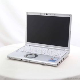 〔中古〕Panasonic(パナソニック) Lets note SV7 CF-SV7MFRQR シルバー 〔Windows 10〕〔295-ud〕