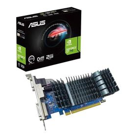 ASUS エイスース グラフィックボード GeForce GT 710/2GB/HDMI、DVI、D-Sub出力 GT710-SL-2GD5-BRK-EVO(2613820)