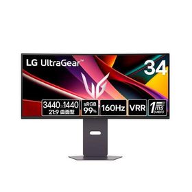 【長期保証付】LGエレクトロニクス(LG) 34G600A-B LG UltraGear 34型 UWQHDウルトラワイド曲面ゲーミングモニター