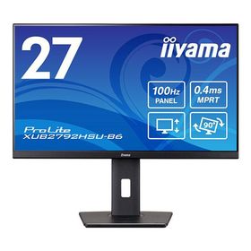 <ProLite>27型 ワイド液晶ディスプレイ ProLite XUB2792HSU-B6(1920x1080/I 取り寄せ商品