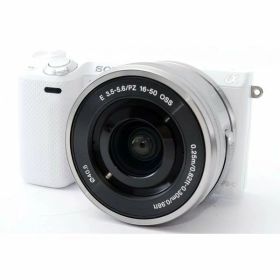 【中古】ソニー SONY NEX-5R レンズキット ホワイト ホワイト 美品 Wi-Fiで カメラ 中古 人気 おすすめ 高画質