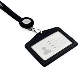 AirTag対応 本革IDバッジリール Apple AirTag互換トラッカー付き バッジ紛失防止クリップ