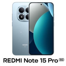 Xiaomi(シャオミ) REDMI Note 15 Pro 5G (8GB/ 512GB) -グレイシャーブルー(SIMフリー版) MZB0MC1JP 返品種別A