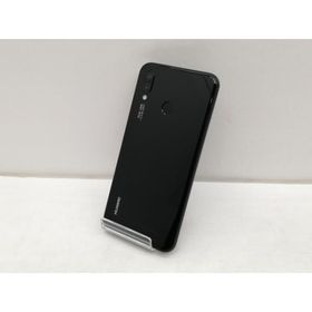 【中古】Huawei ymobile 【SIMフリー】 HUAWEI P20 lite ミッドナイトブラック 4GB 32GB ANE-LX2J【仙台イービーンズ】保証期間１ヶ月【ランクC】
