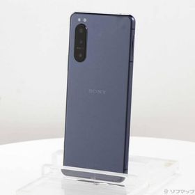 〔中古〕SONY(ソニー) Xperia 5 II 128GB ブルー A002SO SoftBank〔368-ud〕