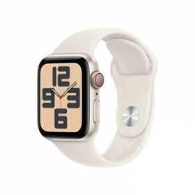 【未使用】Apple Apple Watch SE2 40mm Cellular スターライトアルミニウムケース/スターライトスポーツバンド (S/M) MXGJ3J/A【日本橋3】保証期間3ヶ月