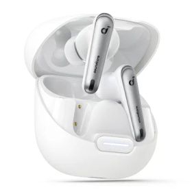 【中古】（新古品） Anker Soundcore Liberty 4 NC (Blueooth 5.3) 【完全ワイヤレスイヤホン/ウルトラノイズキャンセリング 3.0 / ワイヤレス充電/マルチポイント接続/外音取り込み / 最大50時間再生 / ハイレゾ対応 / IPX4防水規格 / PSE技術基準適合】ホワイト