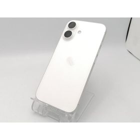 【中古】Apple docomo 【SIMフリー】 iPhone 16 128GB ホワイト MYDR3J/A【ECセンター】保証期間１ヶ月【ランクB】