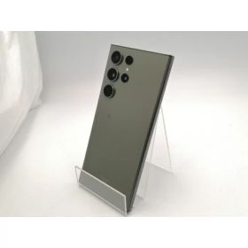 【中古】SAMSUNG au 【SIMフリー】 Galaxy S23 Ultra グリーン 12GB 256GB SCG20【ECセンター】保証期間1ヶ月【ランクB】