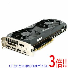 【1日と5.0のつく日、18日はポイント3倍！】【中古】ELSAグラボ GeForce RTX 2080 ERAZOR GAMING GD2080-8GERES PCIExp 8GB