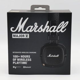 ボーナスストア+5％【新品未開封】Marshall MAJOR V ブラック ヘッドホン ワイヤレス マーシャル 本体