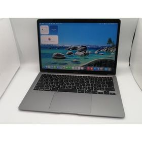 【中古】Apple MacBook Air 13インチ M1(CPU:8C/GPU:7C) 8GB/256GB スペースグレイ MGN63J/A (M1・2020)【大須アメ横】保証期間１ヶ月【ランクC】