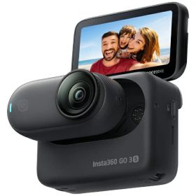 【エントリーで最大2万ポイント当たる｜6/25まで】 INSTA360｜インスタ360 アクションカメラ Insta360 GO 3S (128GB) ミッドナイトブラック CINSAATAGO3S13