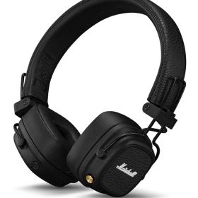 Marshall Major V Black (Major5) オンイヤー ワイヤレス ヘッドホン ブラック/国内正規品【送料無料】【ポイント10倍】