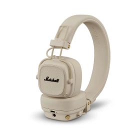 【15日はエントリーでさらにP5倍】Marshall Headphones MAJOR V CREAM ワイヤレスヘッドホン Bluetoothヘッドホン クリーム マーシャルヘッドフォンズ MAJOR5 第5世代
